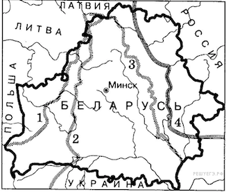 Рижский мирный договор карта